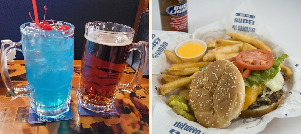 Between the Buns Menu